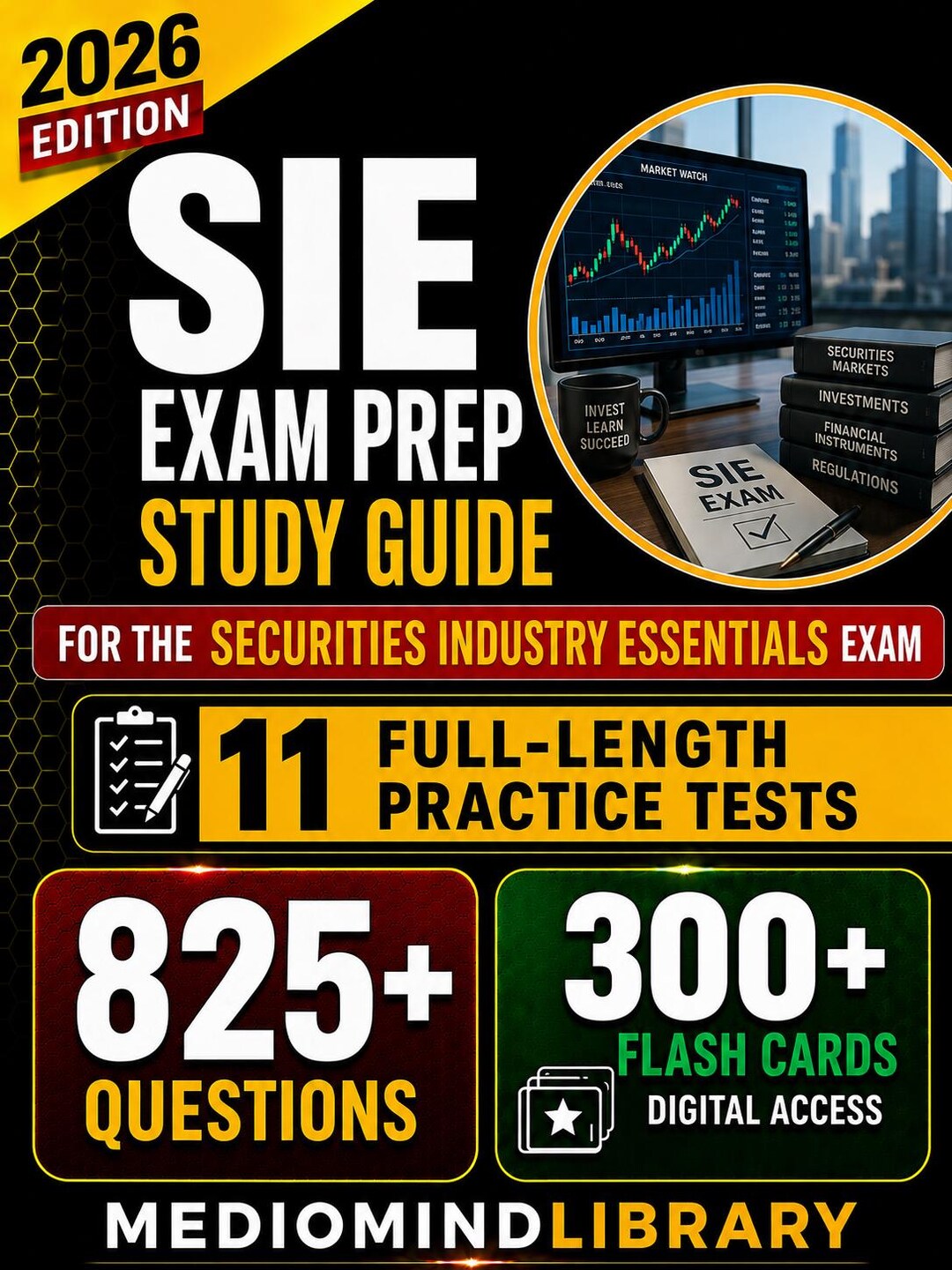 SIE Exam Prep Study Guide 2026-2027 – 5 Practice Tests, Finance ...