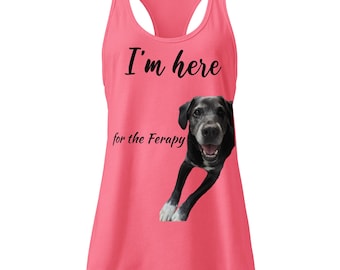 Women’s fitted racerback tank top