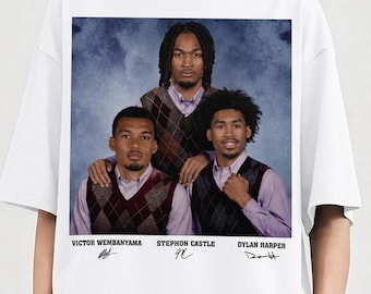 Victor Wembanyama Dylan Harper Stephon Castle Basketball Shirt, San Antonio Step Bros Tee, San Antonio Basketball Sweatshirt, Funny Sports