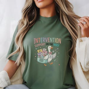 Interventionist Shirt, RTI Teacher Tee, Student Support Goose Graphic, School Behavior Specialist Gift, Progress Monitoring Educator