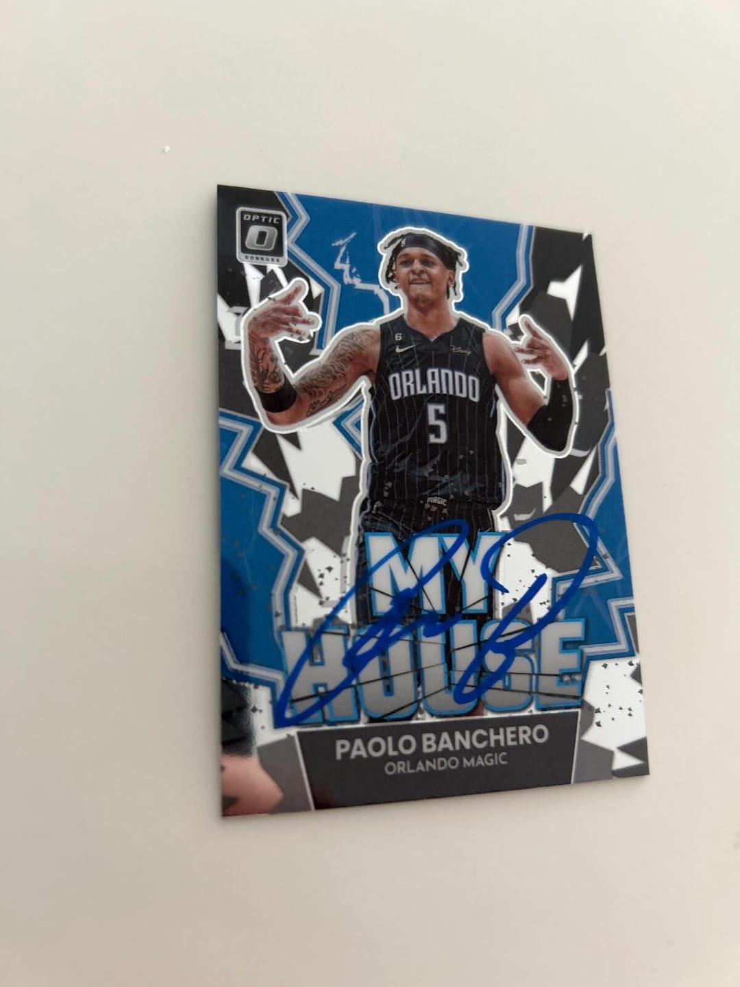 paolo banchero 2/10 シリ サインカード Paolo Banchero Signed Autographed Orlando Magic Optic Basketball
