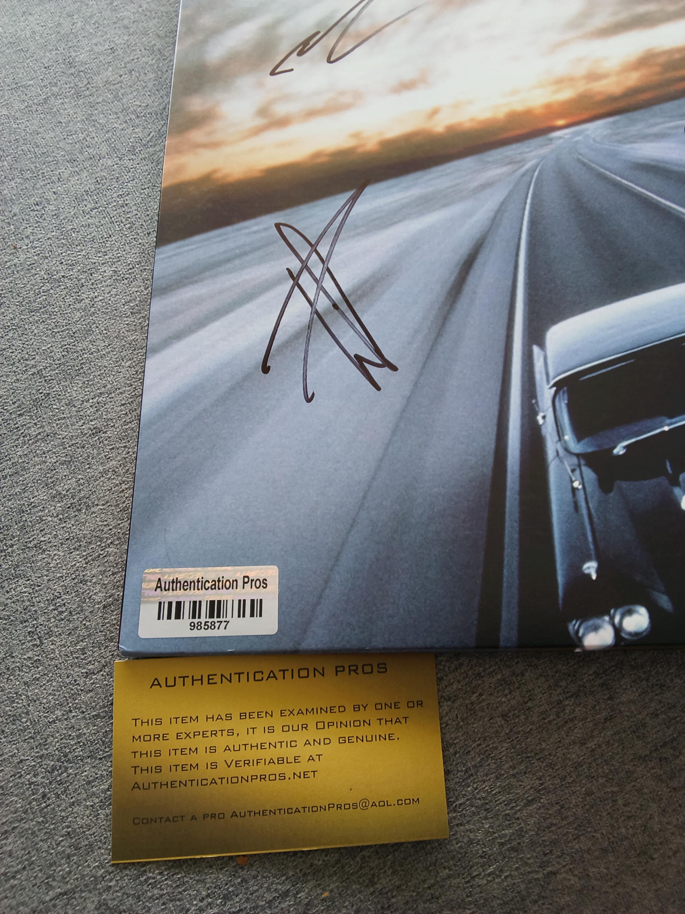 Nickelback Signed Autographed Chad Kroger +3 All the Right Reasons