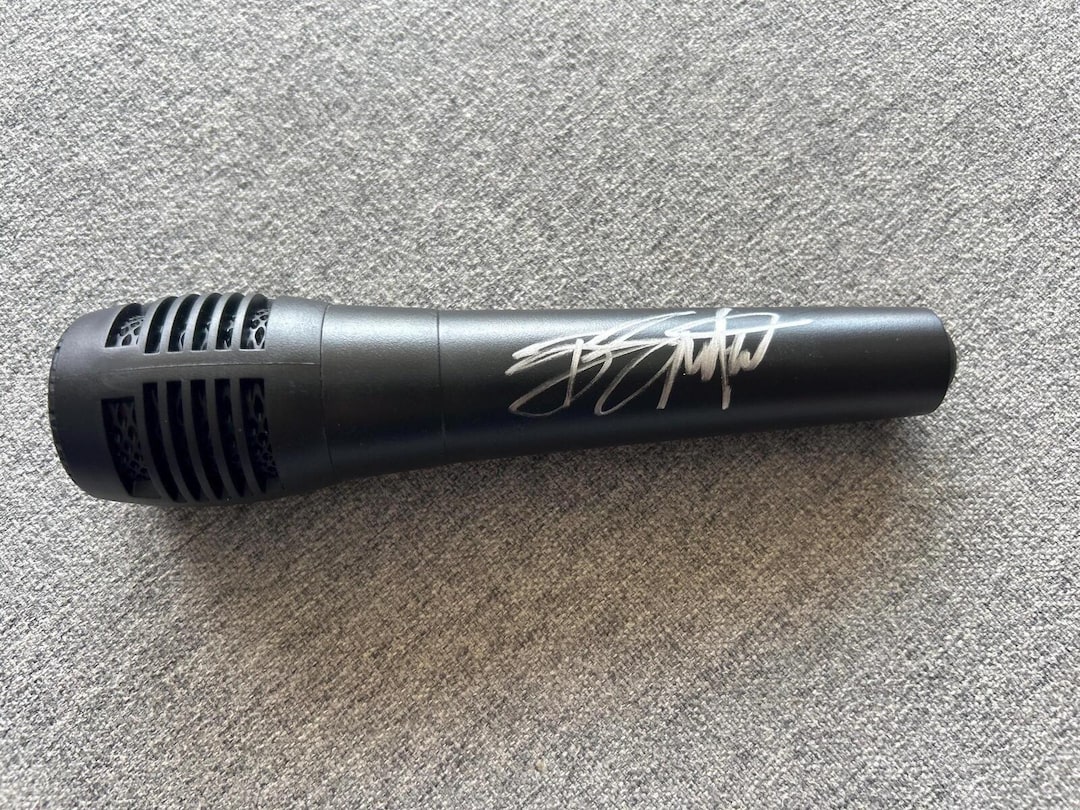 Bruce Springsteen Signed Autograph Microphone COA - Etsy