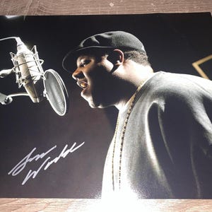 Signed Notorious Big - Etsy