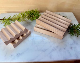 Natural Wooden Soap Dish