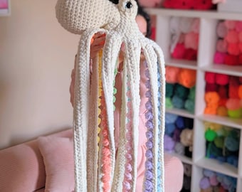 Oktopus Häkelanleitung, Amigurumi Plüschtier Anleitung (PDF Download)
