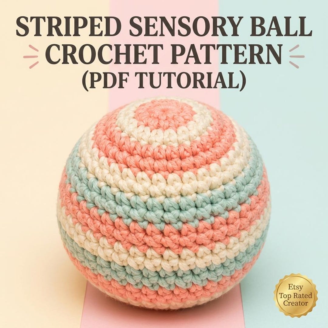 Crochet Hacky Sack Pattern | Easy Footbag Tutorial (PDF Download) - Etsy