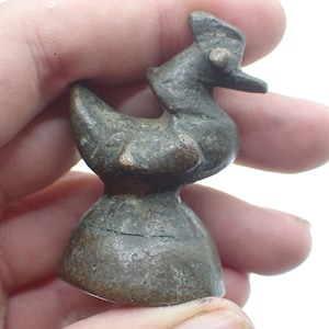 nice 165 gram Burmese opium weight bronze Asian Chinese Myanmar antique estate