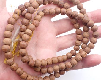 108 grani MALA DI PREGHIERA IN LEGNO Buddista Thailandese Asiatico Monaco meditazione collezione commerciale