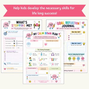 Executive Functioning Workbook & Activities For Kids | ADHD Support | School Counselor Resource | Focusing, Organization, SEL Skills image 4