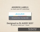 items similar to address labels skincare stationery direct