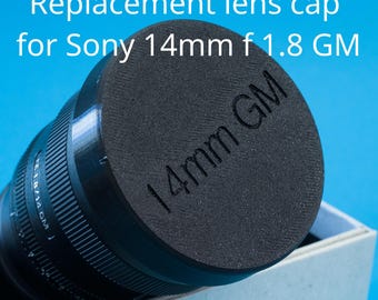 Tappo per obiettivo Sony 14 mm f1.8 GM