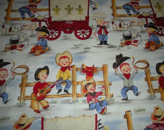 Lil' Cowpokes - Michael Miller Fabric 1 Yard