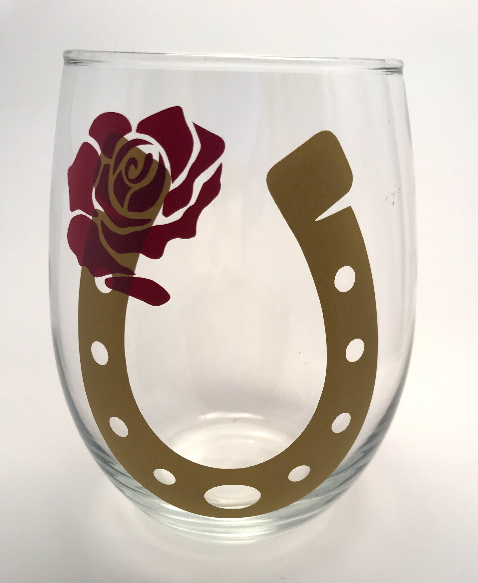 Kentucky Derby Wine Glasses Con tallo o sin tallo Etsy México