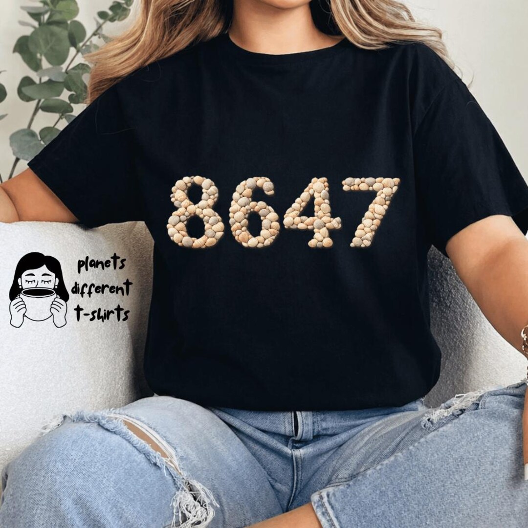 86 87 Shells 86 47 8647 Shirt 86 47 Seashell Seashell Summer Beach T-shirt, Coastal ...