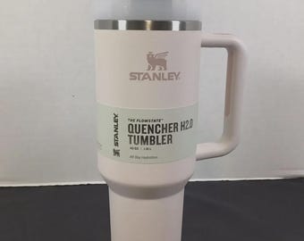 Stanley Flowstate Tumbler 40oz Rose Quartz Pink Quencher H2.0 NEW