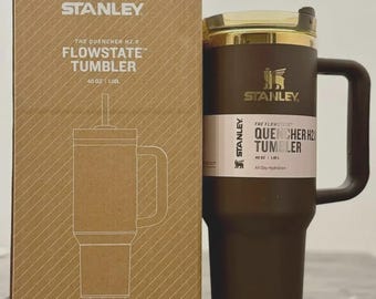 Stanley CHOCOLATE GOLD 40oz FACTORy SEALED Limited Quencher tumble