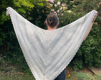 Handmade Crochet Angel Shawl/Wrap