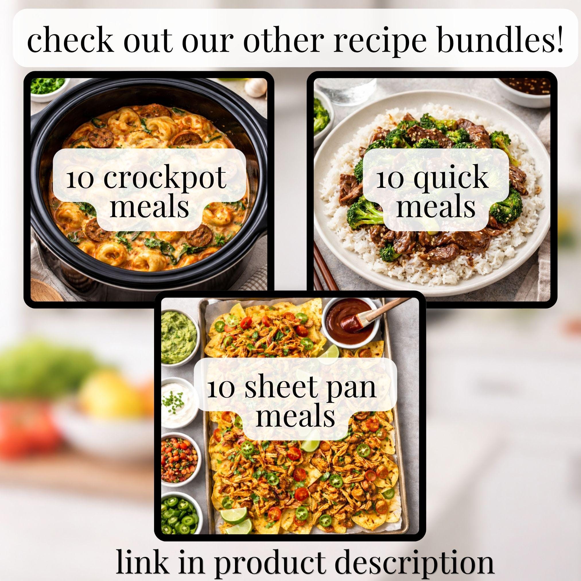 Crock Pot Recipe Slow Cooker Dinner Idea Easy Meal Plan Printable ...