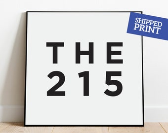 Area Code 215 Etsy