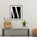 Letter W Wall Art PRINTABLE Digital Download Letter W Print - Etsy