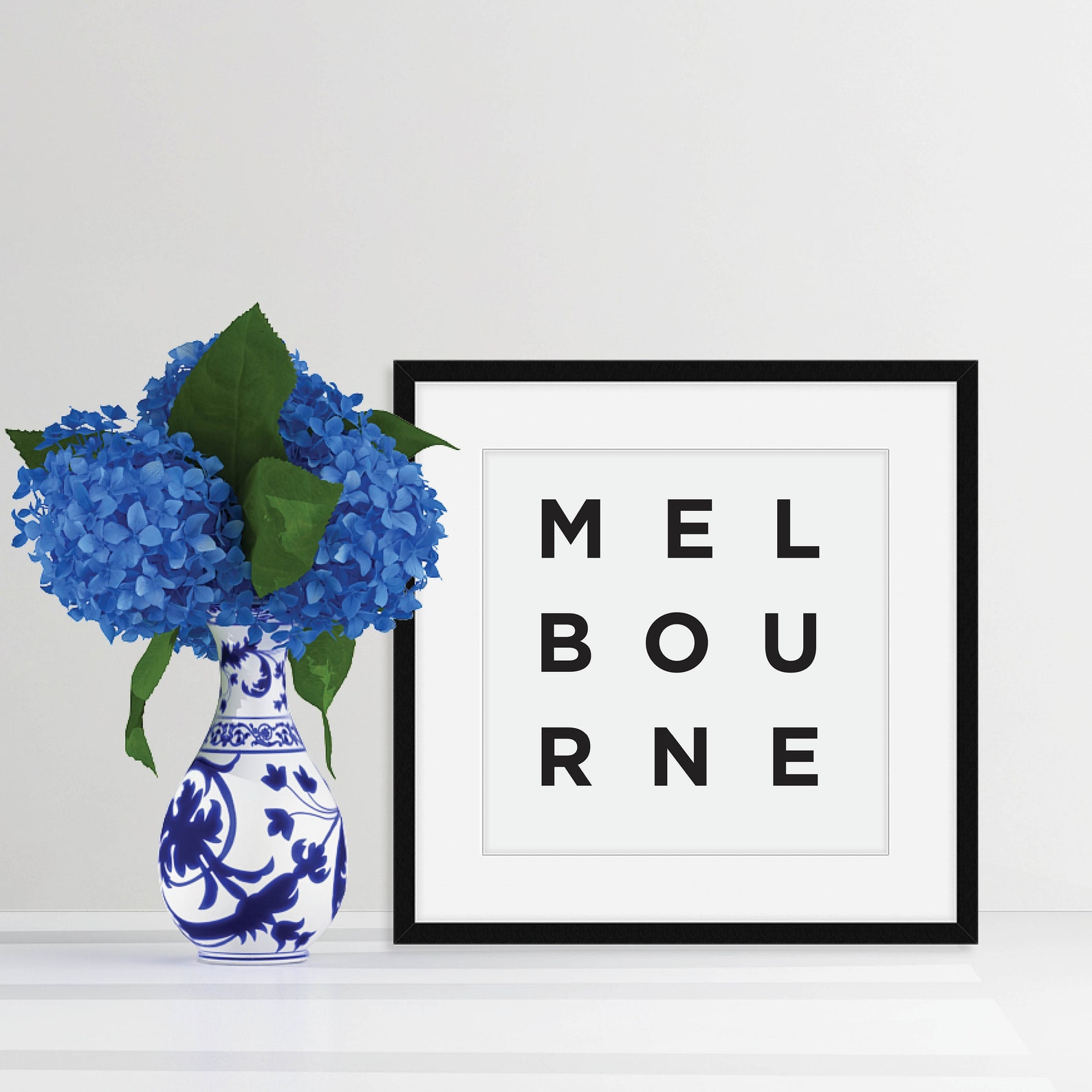 Melbourne Wall Art Melbourne Poster Melbourne Print Etsy