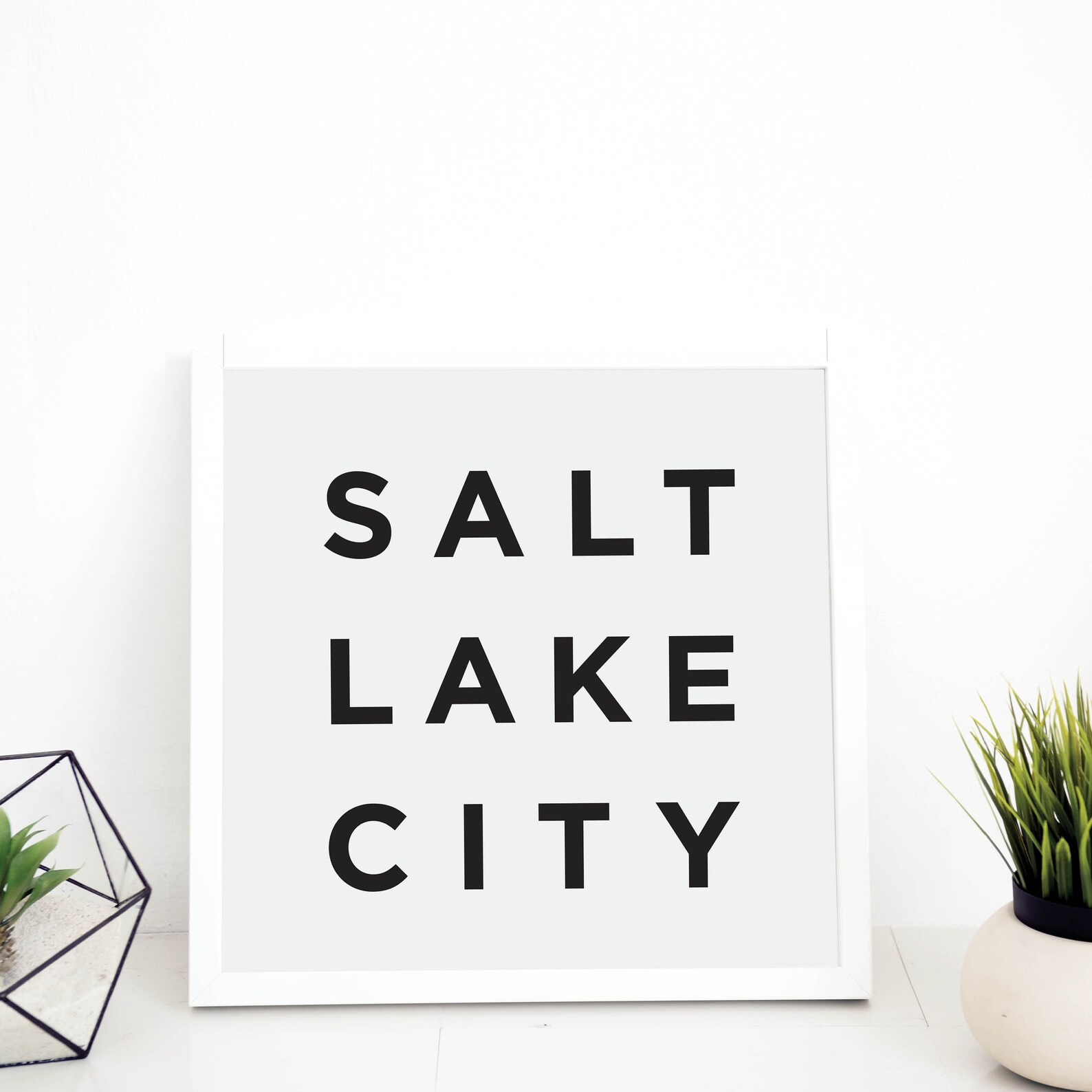 Salt Lake City Poster PRINTABLE Salt Lake City Utah Print Etsy