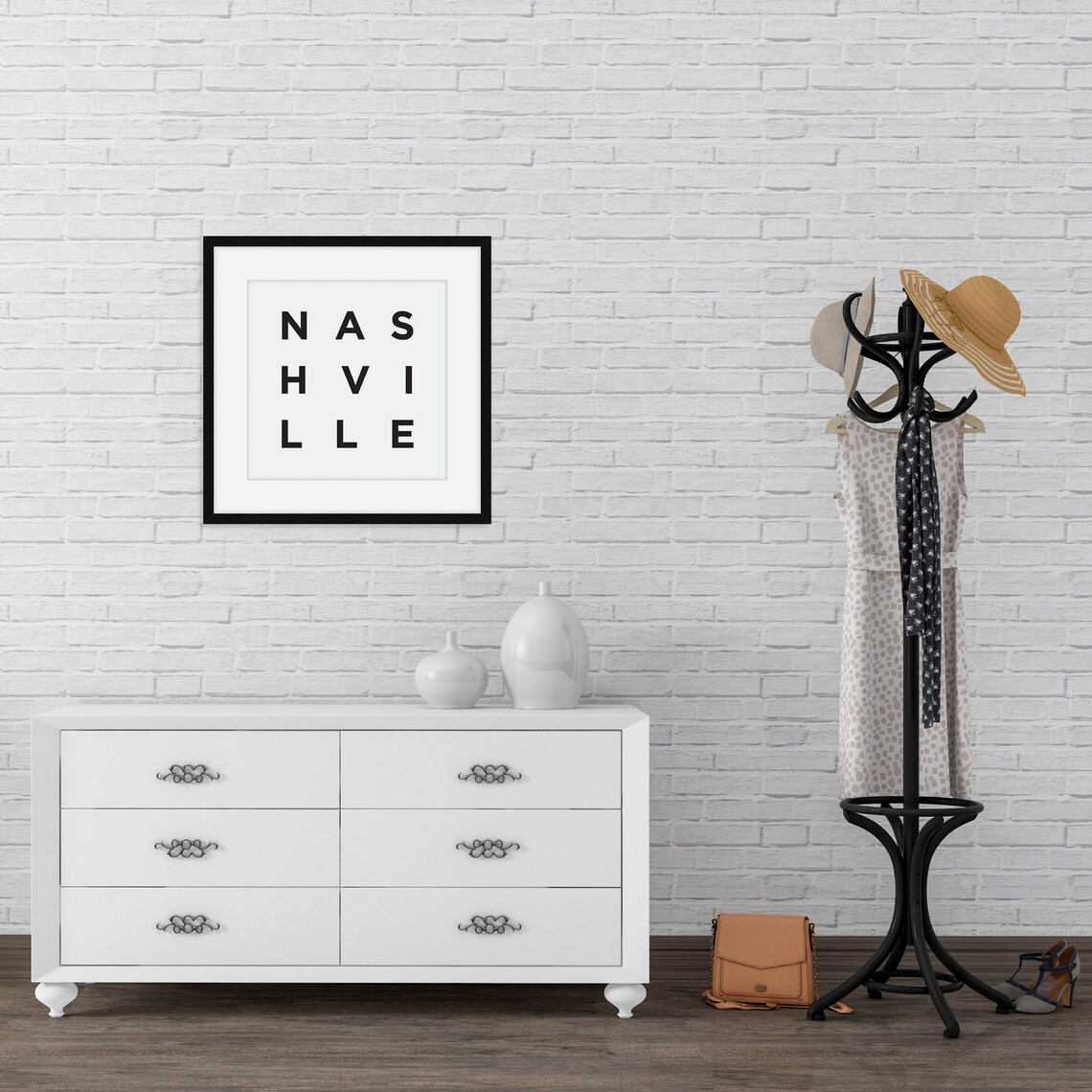 Nashville Print Nashville Wall Art Nashville Gift Nashville | Etsy