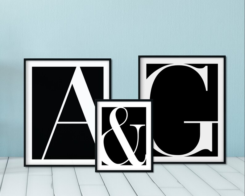 Letter E Wall Art PRINTABLE Digital Download Letter E Print - Etsy