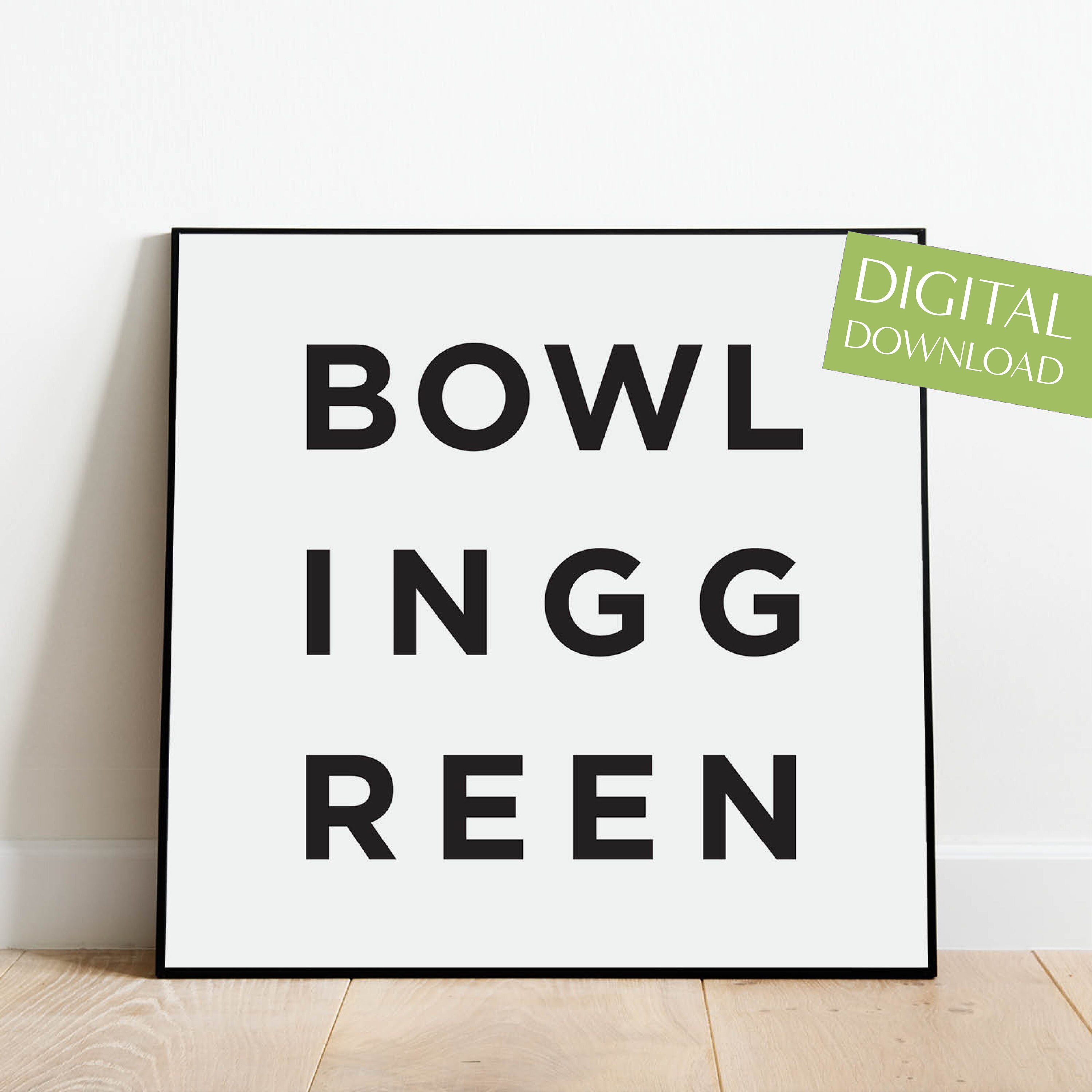 Bowling Green Poster