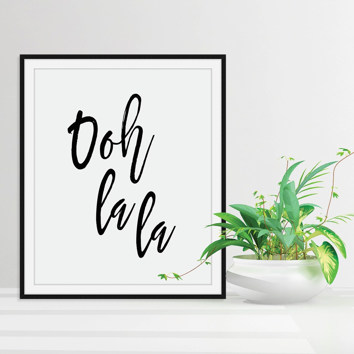 Ooh La La Poster Ooh La La Print Dorm Wall Art French Wall Etsy