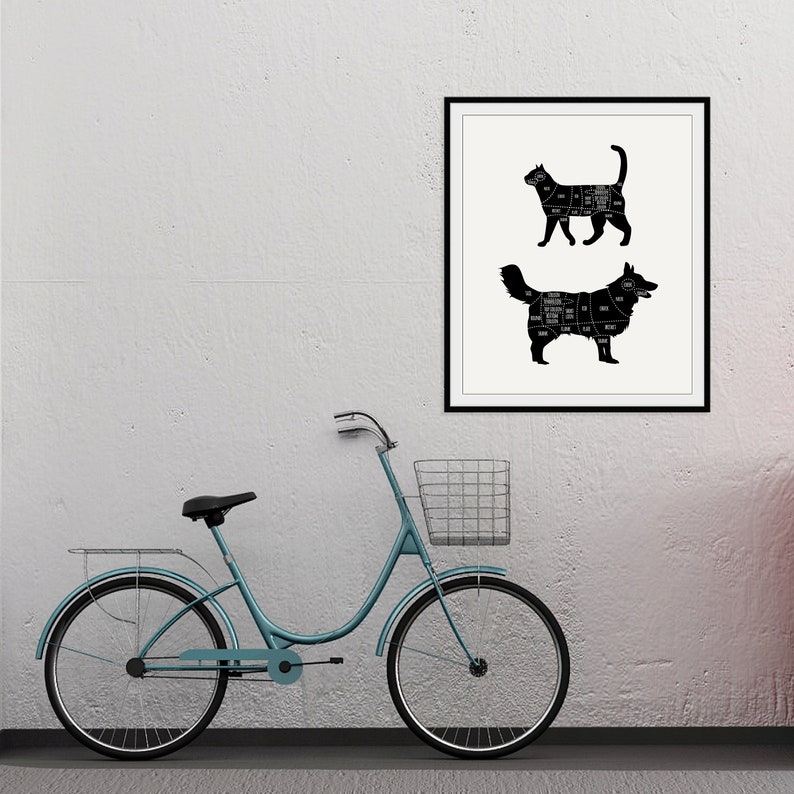 Vegan Butcher Poster Vegan Art Vegan Print Vegan Wall Art Etsy