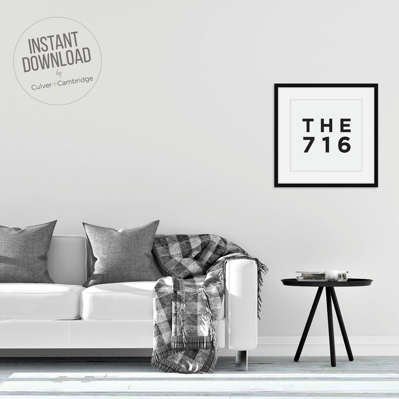 Buffalo Ny Wall Art PRINTABLE Buffalo NY Digital Download Etsy