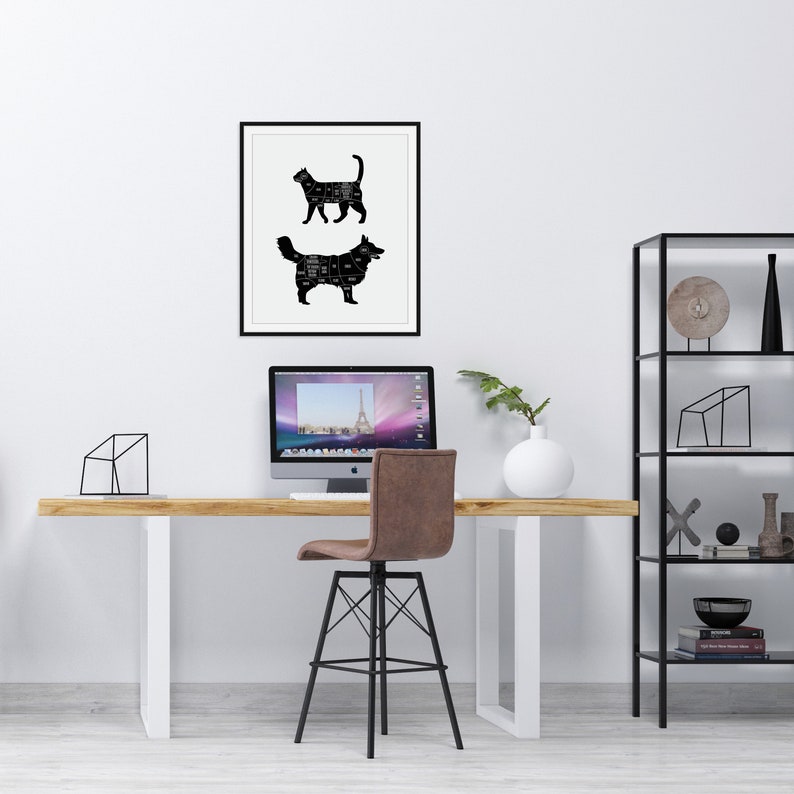 Vegan Butcher Poster Vegan Art Vegan Print Vegan Wall Art Etsy