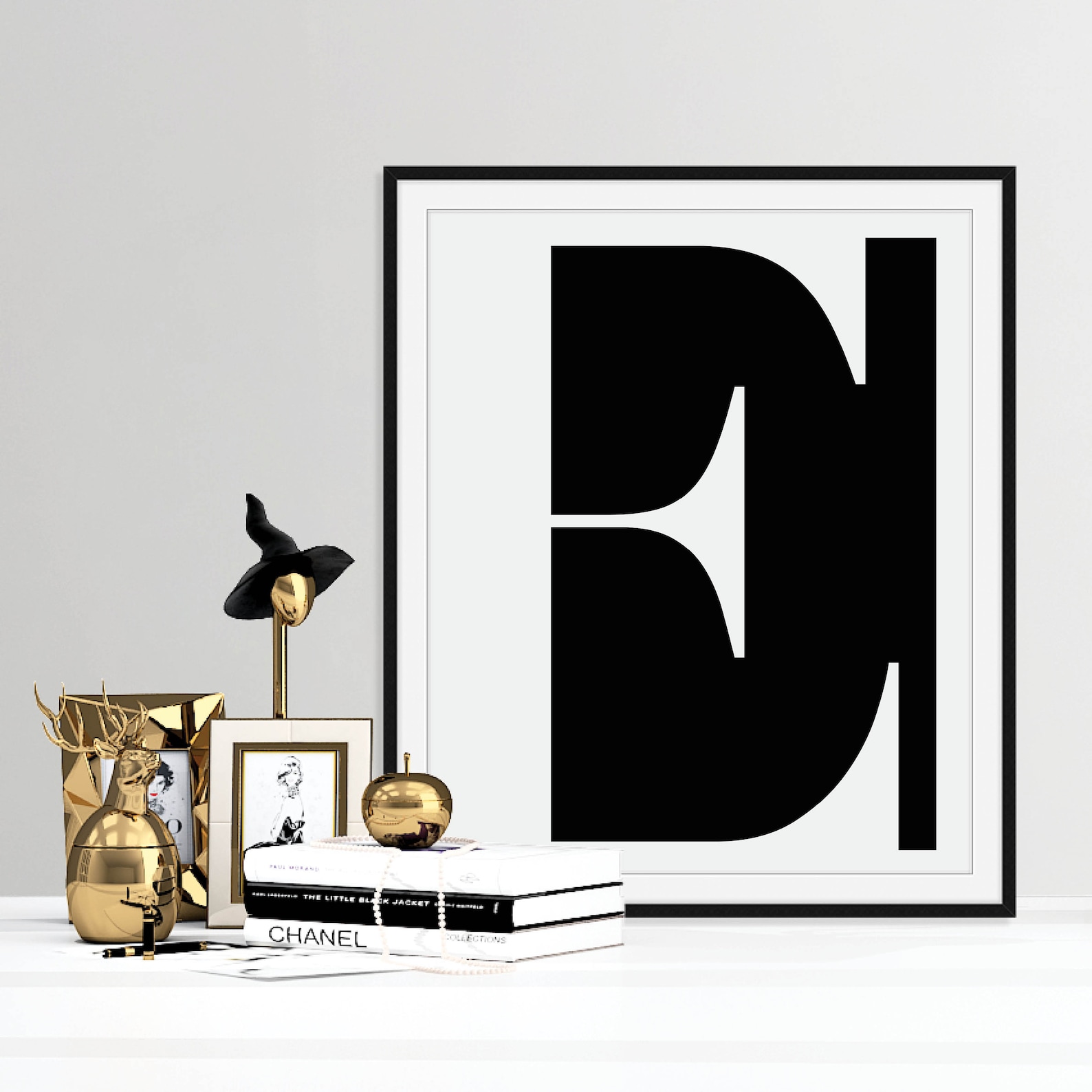 Letter E Wall Art PRINTABLE Digital Download Letter E Print - Etsy