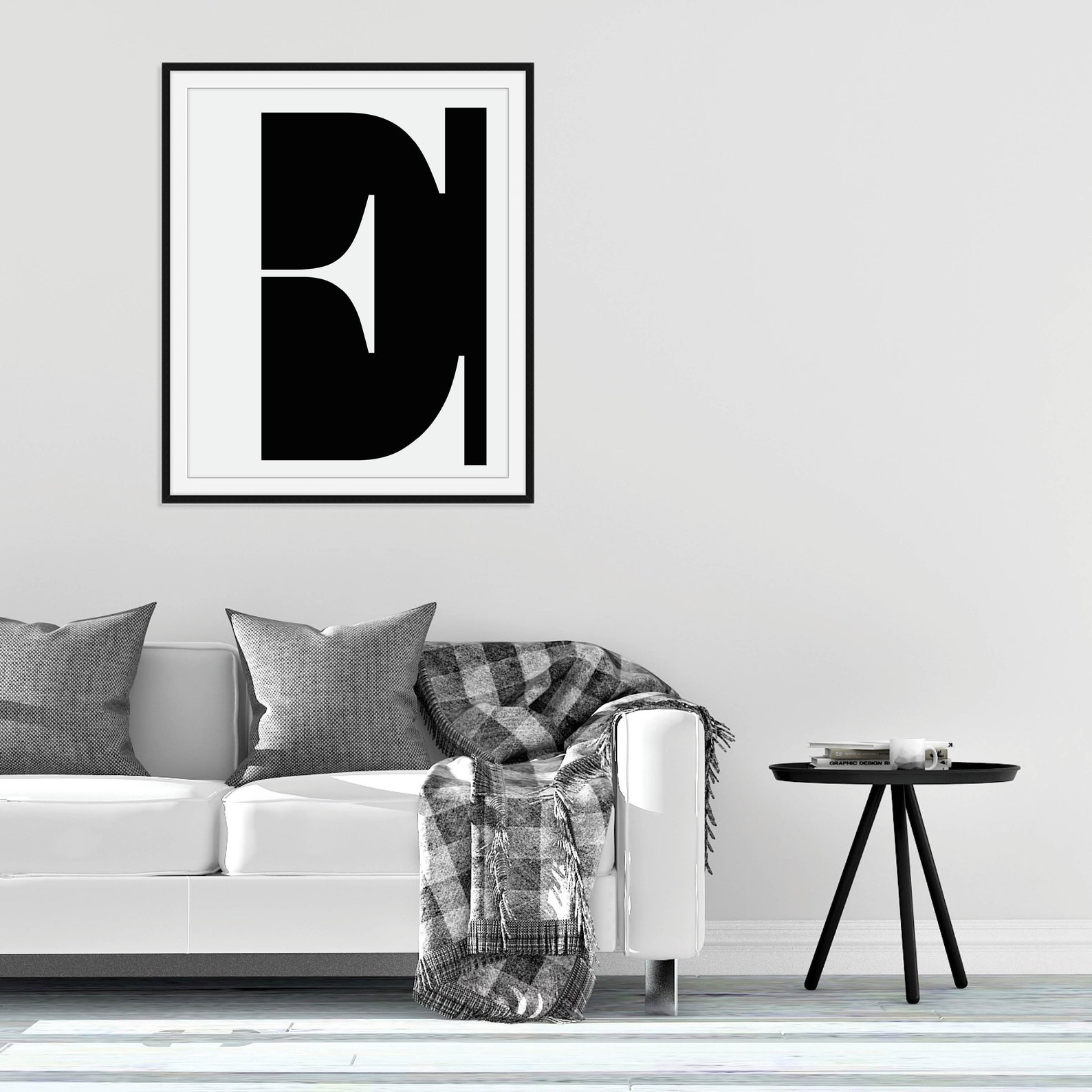 Letter E Wall Art PRINTABLE Digital Download Letter E Print Etsy