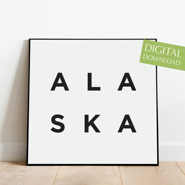 Alaska Poster - Etsy