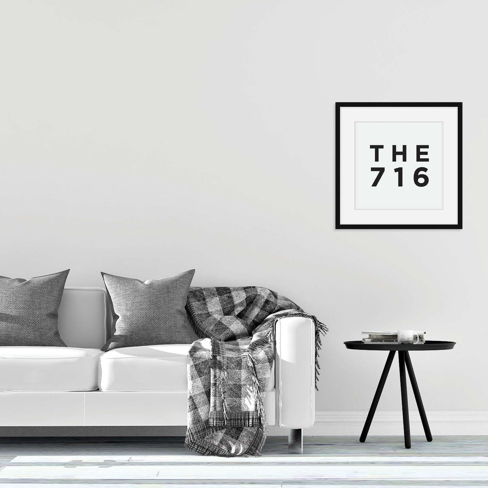 THE 716 Buffalo Poster Buffalo Area Code Buffalo New York | Etsy