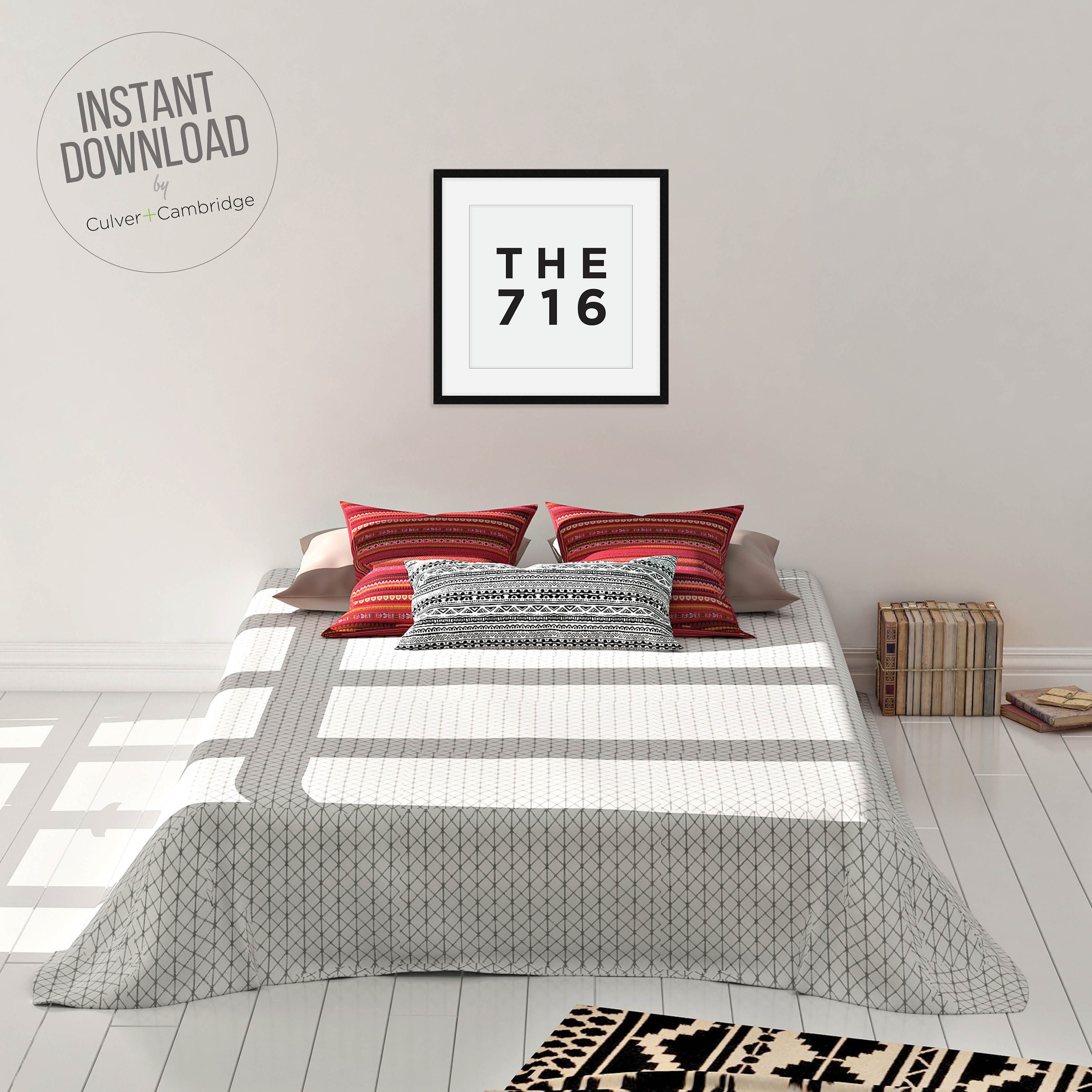 Buffalo Ny Wall Art Buffalo NY Digital Download 716 Area Etsy