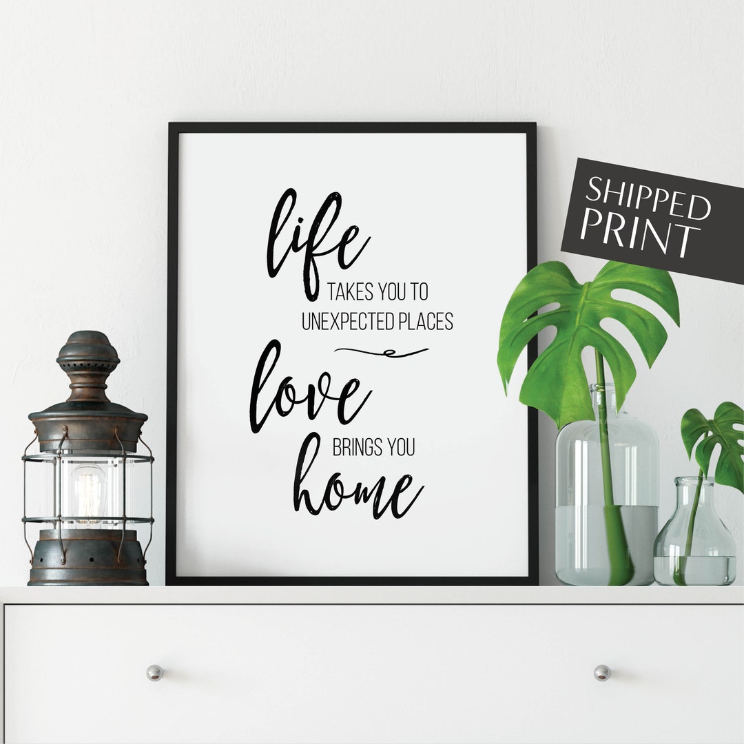 Collection 27+ Stock Images life takes you to unexpected places quote Stunning