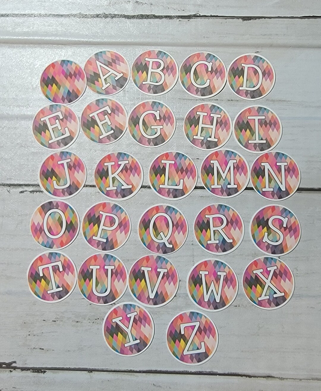 10mm, 12mm, 14mm, 16mm, 25mm Alphabet Cabochons// Letters Cabochons// Supplies/ Crafts// Alpha ...