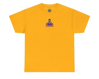 LeBron James Lakers Tee | NBA Los Angeles Basketball Shirt