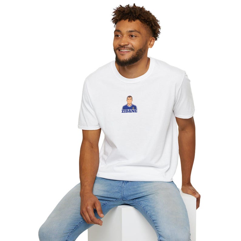 Camiseta de Zidane de la Copa del Mundo de Francia / Homenaje a la leyenda del fútbol imagen 12