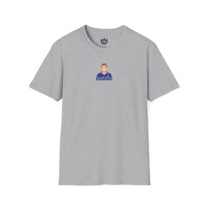 Camiseta de Zidane de la Copa del Mundo de Francia / Homenaje a la leyenda del fútbol imagen 5