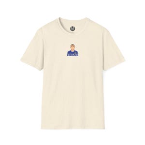 Camiseta de Zidane de la Copa del Mundo de Francia / Homenaje a la leyenda del fútbol imagen 1
