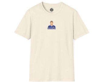 Zidane France World Cup T-Shirt | Soccer Legend Football Jersey Tribute