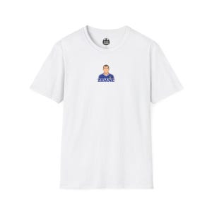 Camiseta de Zidane de la Copa del Mundo de Francia / Homenaje a la leyenda del fútbol imagen 3
