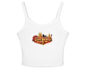 Spain World Cup Graphic Tank Top | Soccer Football Spain