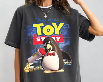 Vintage Wheezy Penguin Shirt, Retro Disney Pixar Toy Story T-Shirt, Magic Kingdom Matching Family Tee, Disneyland Toy Story Shirt