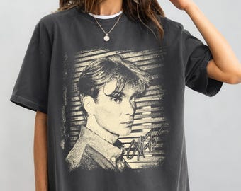 Vintage Cillian Murphy Shirt, Retro 90s Actor Graphic Tee, Tommy Shelby Tee, Oversized Clothing